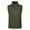 Green, variant on Youthup Men's Sporty Solid Color Vest, Water-Resistant Warm Windproof Fall Winter Vest for Hiking Camping Travel