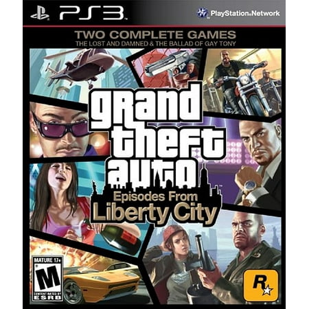 Grand Theft Auto Episodes From Liberty C (PlayStation (Best Car Customization Game Ps3)