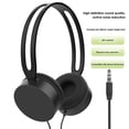 thumbnail image 1 of Hicess Powerful Bass Bursts Large Compatibility High Fidelity Noise Reduction Music Game Call Plug And Play 3.5mm Interface Wired Headset for Computer Gaming, 1 of 8