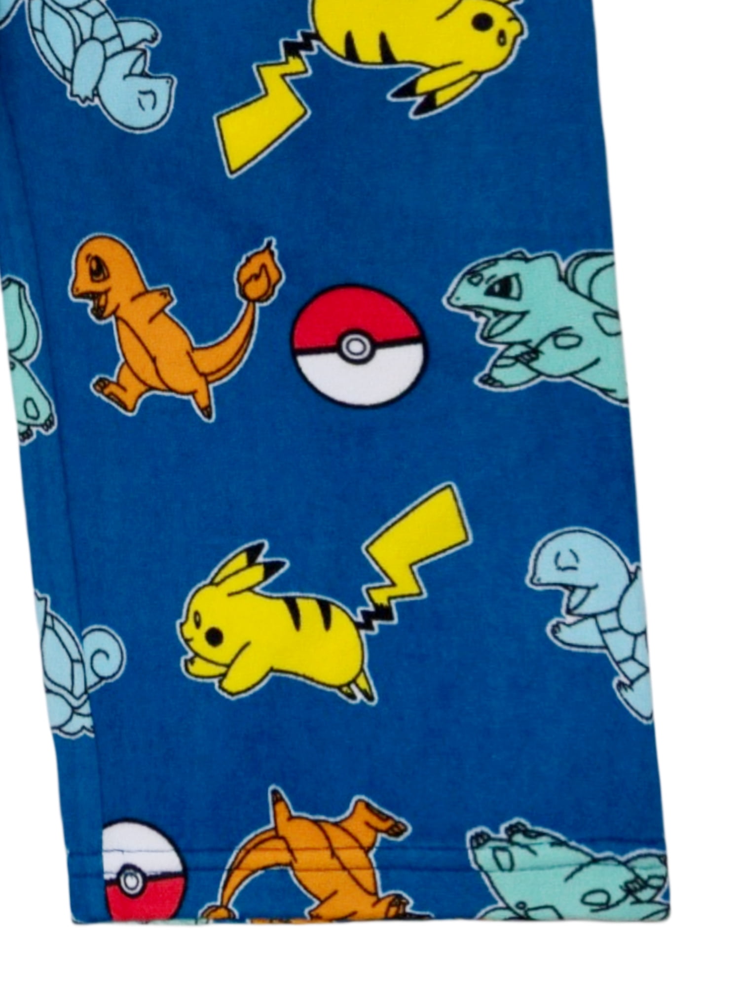 Pokemon Boys Short Sleeve Top and Pant Pajama Set, 2-Piece, Sizes 4-12
