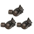 thumbnail image 3 of MesaSe Chien Statue Rack Marche Pied Pad Fleur Pot Titulaire Résine Respirant Jardin Outil Animal Design Famille Potty Pieds, 3 of 14