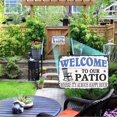 thumbnail image 5 of Funny Metal Tin Sign My Neighbors are Listening to Great Music Tin Sign Vintage Cave Bar Patio Wall Decor Novelty Sign 8x12inch, 5 of 7