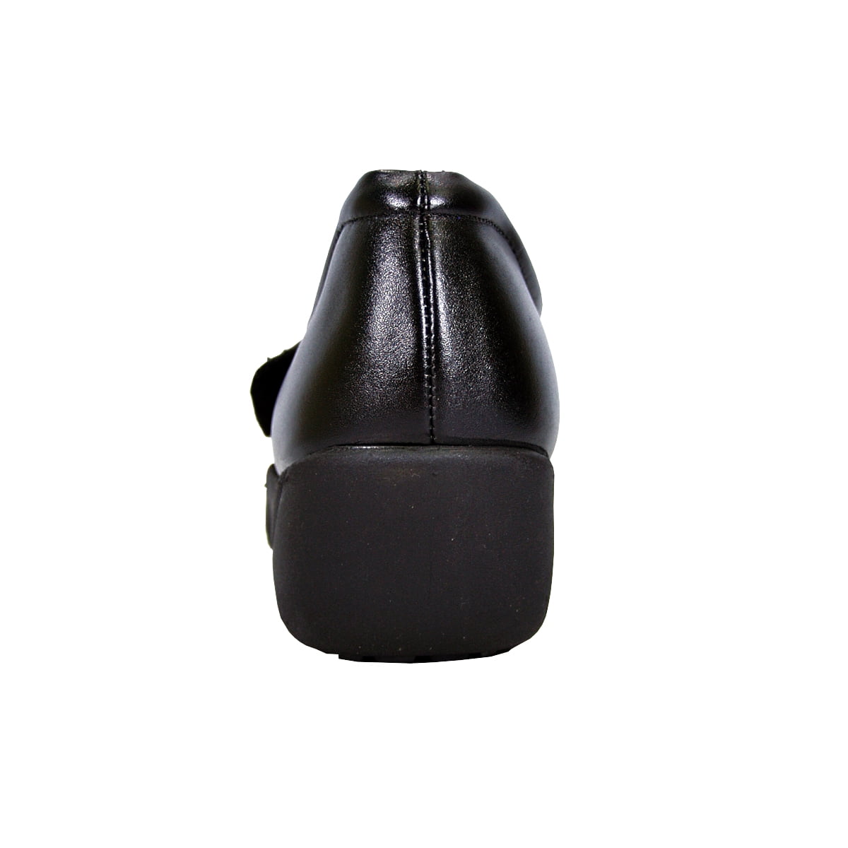 24 HOUR COMFORT Odele Wide Width Professional Sleek Shoe BLACK 8.5