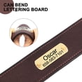 thumbnail image 4 of Didog 4.8cm Width Genuine Leather Dog Collar with Custom Name Plate Heavy Duty Buckle, 4 of 7