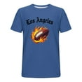 thumbnail image 4 of TaTaai T-Shirt Imprimé pour Hommes Manches Courtes Col Rond Ample Léger pour Printemps Été Sport Cadeau, 4 of 5