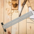thumbnail image 4 of ULTNICE Multifunctional Metal Metric Ruler with Clear Markings Flexible Foldable Carpenter Angle Measuring Tool, 4 of 8