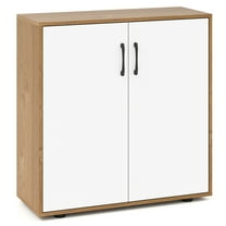 Topbuy Sideboard Buffet Cabinet with Storage Kitchen Accent Storage Cabinet with Adjustable Shelf