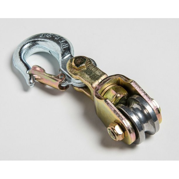 2xWire Rope Pulley Block 1Ton Swivel Eye Hoist Hook Snatch Block Sheave 2xWire Rope Pulley Block 1Ton Swivel Eye Hoist Hook Snatch Block Sheave
