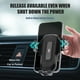 thumbnail image 4 of Soporte para coche con carga inalámbrica rápida de 15 W – Montaje automático con pinza para iPhone y Samsung, compatible con salpicadero, parabrisas o rejilla de ventilación, 4 of 8