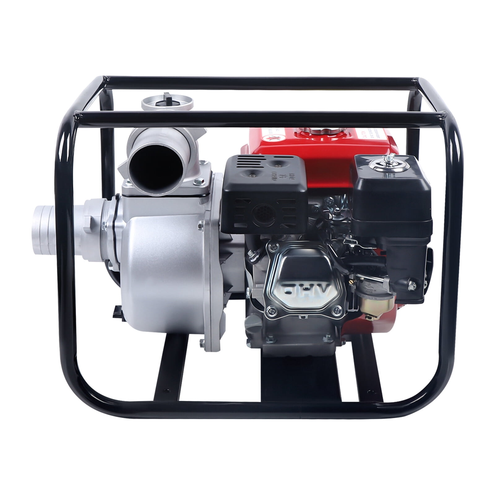 ToppiJoy 3in 7.5HP 3000W Trash Pump, Gasoline Powered Water Pump Sludge Pump Transfer Garden Farm Irrigation Petrol Pump with Water Filtration Systems
