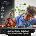 thumbnail image 4 of LEGO Marvel Ravager Jumpsuit Groot Building Toy for Boys & Girls - Poseable Display & Play Figure W/Detonator Device & Adjustable Eyebrows for Kids, Ages 10+ - Gift Idea for Birthdays - 76341, 4 of 8
