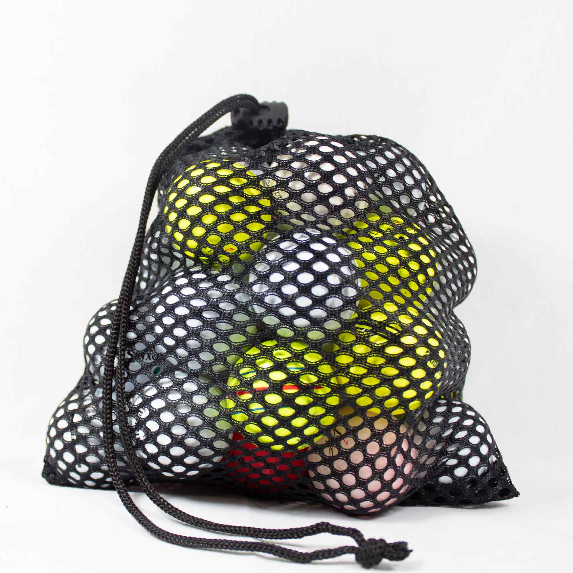 Pre-Owned Mixed Brand Golf Balls with Mesh Storage Bag, 36 Pack