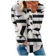 thumbnail image 2 of Sweat à Capuche Mode pour Femmes 2023 Col Rond Mode Décontractée Manches Longues Imprimé Sweat-Shirt Blouse 50 % de Réduction Costumes Halloween/noël, 2 of 5