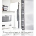 thumbnail image 2 of Yamazaki Home Magnetic Placemat Organizer, White, Steel, Magnetic, No Assembly, 2 of 7