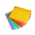 thumbnail image 4 of Milisten 6Pcs Plastic Kitchen Chopping Board Non Slip Cutting Block Assorted Color For Home Users 30.5x38x0.12in, 4 of 8