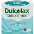 thumbnail image 1 of Laxante Suavizante de Heces Dulcolax Alivio Suave Docusato de Sodio Tabletas de Gel Líquido de 100 mg con 100 Unidades Dulcolax D98534, 1 of 2