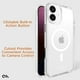 thumbnail image 4 of Funda para teléfono Case-Mate iPhone 16 Plus, resistente a los golpes, transparente, 4 of 9