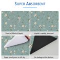 thumbnail image 4 of Reversible Washable Dog Mats with Dual-Sided Flower Prints, 2-Pack Training Pads with Leak-Proof Construction and Reinforced Stitched Edges, 4 of 8