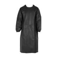 thumbnail image 2 of FVDPWYE Waterproof Apron PU Fire Resistant Durability Efficiency with Pocket Long Sleeve black, 2 of 8