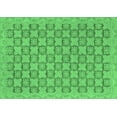 thumbnail image 1 of Ahgly Company Indoor Rectangle Abstract Emerald Green Modern Area Rugs, 3' x 5', 1 of 4
