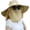 Hyp008-mise, variant on Women Wide Brim Face Mask Sun Hat Detachable Neck Face Flap Ponytail UV Protection Visor Hat Garden Fishing Hiking