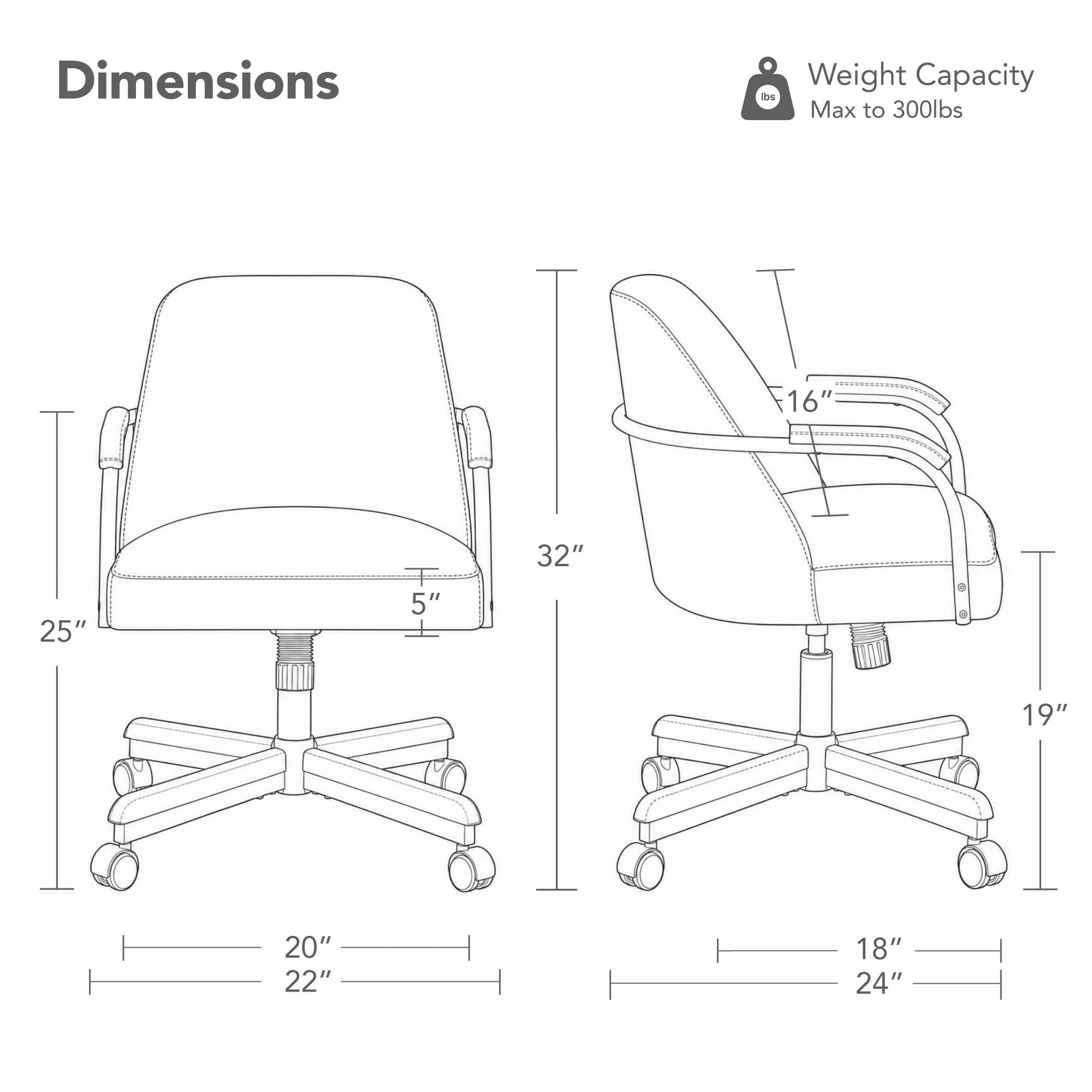 Spruce & Spring Swivel Dining Chairs Set of 2, Upholstered Tilt Chairs with Caster Wheels, Metal Frame & Wood Accents, for Dining Room, Kitchen & Home Office, Sand Fabric
