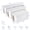 White, variant on Black Cable Organizer Box Set Of Three Power Cord Holder For Desk