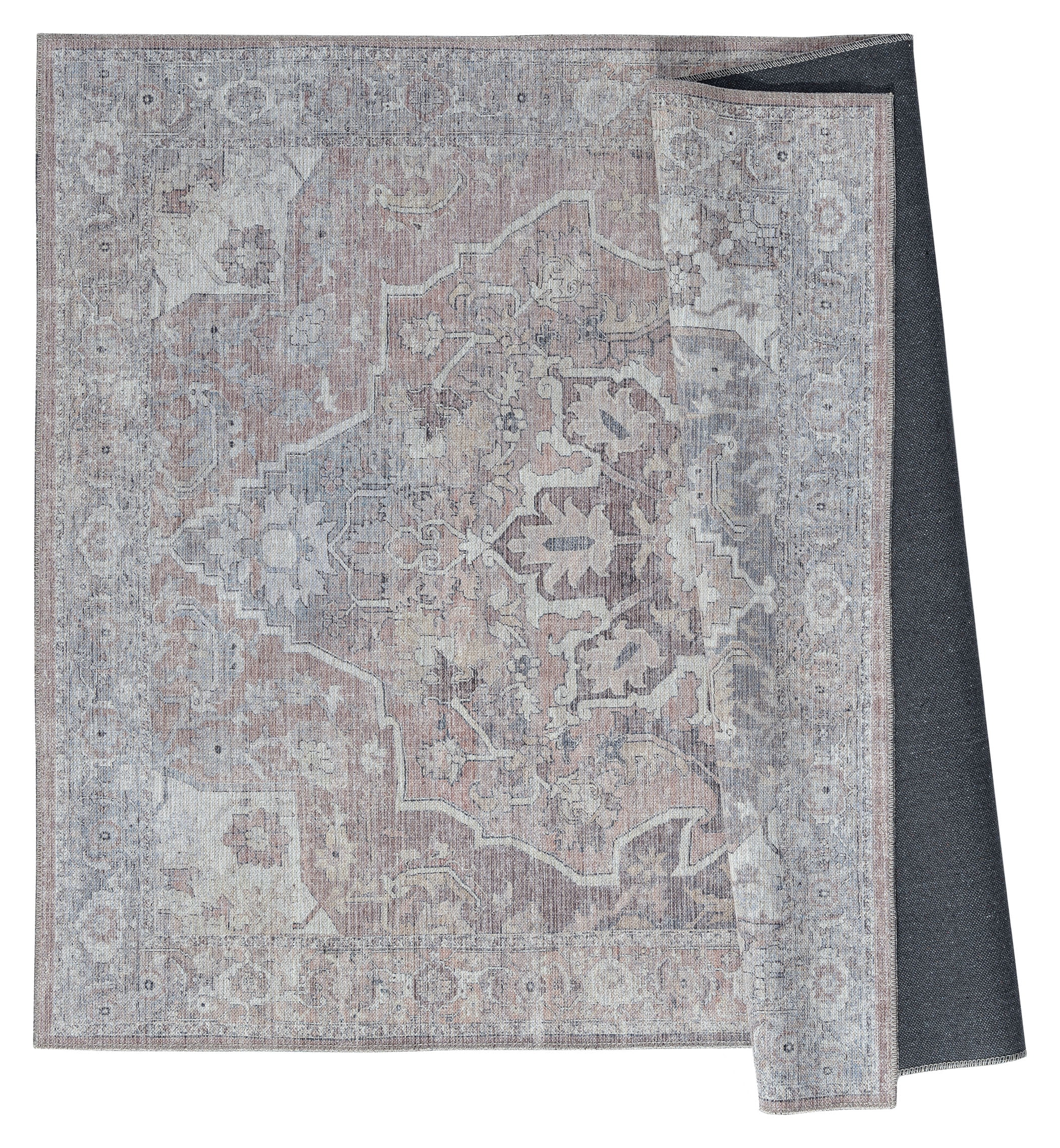 United Weavers Charm Bloom Transitional Medallion Round Area Rug, Multicolor, 7'11" x 7'11"