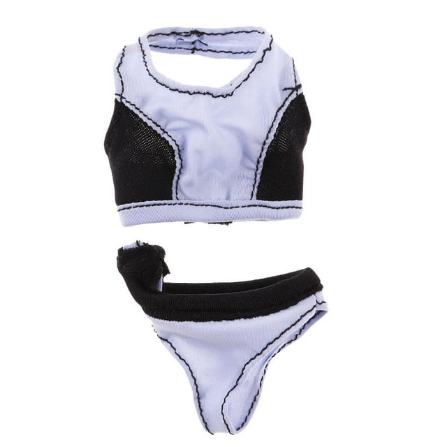 1/6 de Bikini de Ropa Interior de Lencería Deportiva para Mujeres para de 12 ''