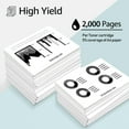 thumbnail image 2 of greencycle ML-1630 ML-D1630A Toner Cartridge High Yield Compatible for Samsung ML1630 ML-1630 ML-1630W SCX-4500 SCX-4500W Series Printer(2 Pack, Black), 2 of 7