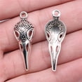 thumbnail image 2 of HOOUN Multicolor 80 Pcs Tibetan Silver Beak Charms Pendant 35X13MM DIY Making C14911-Tibetan Silver, 2 of 3