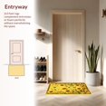 thumbnail image 3 of Flatwoven High Traffic Area Rug, Vibrant Sunflower Circle Aesthetic, Non Slip, Stain Resistant, Washable Area Rugs for Living Room, Bedroom(Yellow, 4X6), 3 of 8