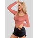 thumbnail image 2 of Set De Dos Blusas Crop Top De Manga Larga Para Mujer Moda UNITALLA, 2 of 5