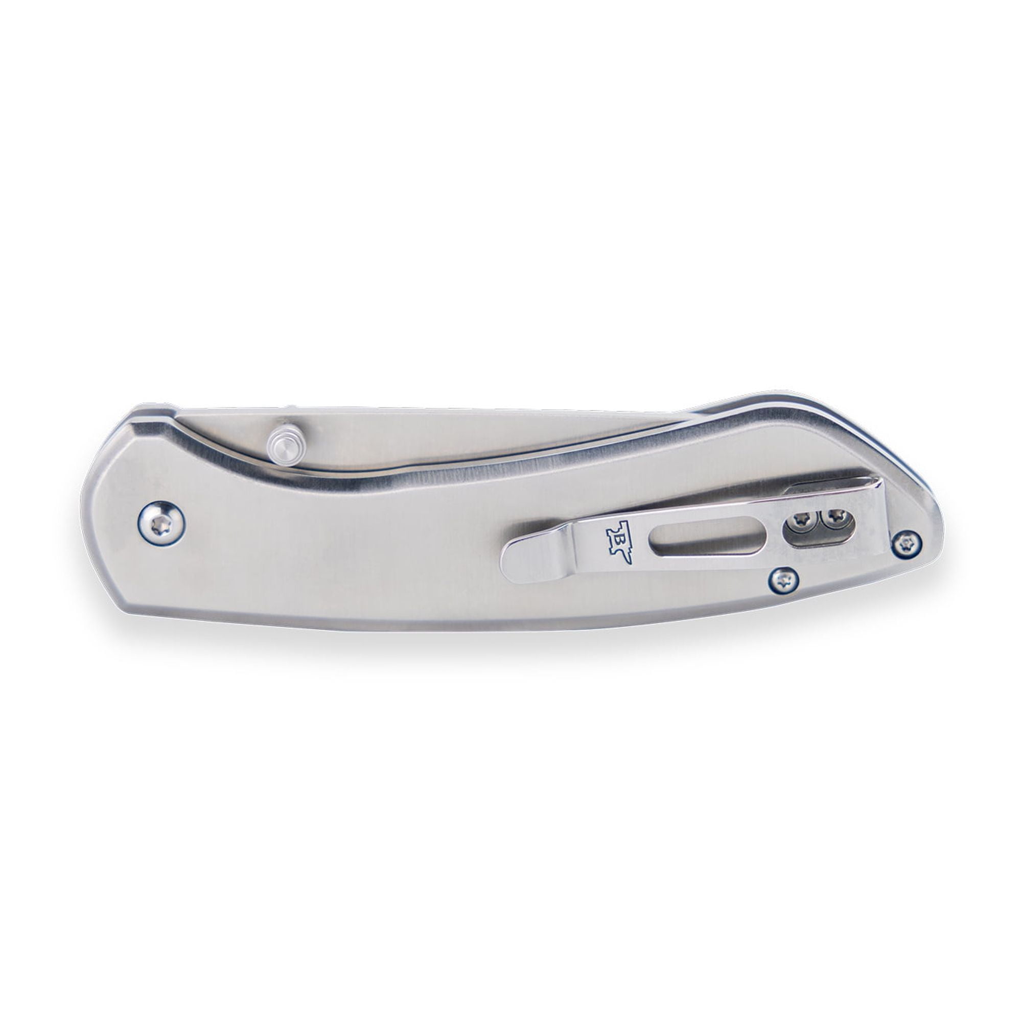 Buck Knives 744 Sovereign Folding Pocket Knife, Silver, Clam