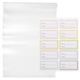 thumbnail image 6 of MRLESS 10-Pack Transparent Self-Adhesive Book Covers for Textbooks, Protective Covers Ideal for Students, 6 of 6