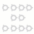 thumbnail image 1 of lionlar 10 Pieces Lamp Shade Reducer Rings Lamp Rings Sturdy Lamp Accessories Washer E27 to E14, 1 of 9