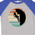 thumbnail image 4 of Inktastic Rock Climbing Mountain Climber Silhouette Boys or Girls Toddler T-Shirt, 4 of 5