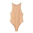 thumbnail image 4 of Verano sólido sexy bodycon mujeres monos mujer 4 colores verde delgado casual mono chic lady club monos cortos femme, 4 of 5