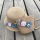 thumbnail image 4 of EeaseMX 1 juego de kit de playa para niños, adorable bolso bandolera con sombrero de paja para niñas pequeñas (caqui), 4 of 7