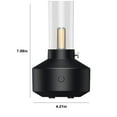 thumbnail image 3 of Essentials ZKCCNUK Candlelight Aromatherapy Humidifier for Home - Bedroom Aromatherapy Cool Mist Humidifier for Home Simulates Candlelight Night Light Auto Off Whisper Silent Humidifier for Home, 3 of 5