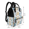 thumbnail image 2 of Kdxio Baby Diaper Backpack,Multi-Function Travel Backpack Nappy Bags,Nursing Bag, Fashion Mummy,Roomy Waterproof for Baby Care(Cartoon Poodle Dog), 2 of 6