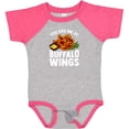 thumbnail image 3 of Inktastic Buffalo Wings Game Day Snack Boys or Girls Baby Bodysuit, 3 of 5