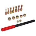 thumbnail image 5 of Thread Chaser Set,15pcs Metric Thread Chaser Rethreader Tap Die Kit Metric Thread Chaser Set Highly Versatile, 5 of 5