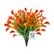 thumbnail image 1 of Happy Halloween Artificial Flower Horseshoe Simulation Plant Decoration, False Hanging Porch Flower Pot Decoration, Suitable For Outdoor Home Use, 1 of 3