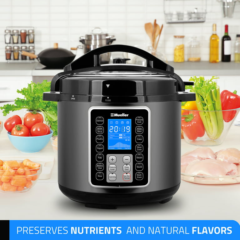  Instant Pot Ultra, 10-in-1 Pressure Cooker, Slow Cooker, Rice  Cooker, Yogurt Maker, Cake Maker, Egg Cooker, Sauté, and more, Includes App  With Over 800 Recipes, Stainless Steel, 6 Quart: Home 