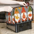 thumbnail image 7 of Yiaed Hello Fall Gnomes Print Two Slice Bread Machine Cover, Universal Size Kitchen Appliance Cover for Bread Machine,Bread Machine Cover, 7 of 7