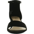 thumbnail image 2 of Sugar Womens Noelle Faux Suede Ankle Strap Heel Sandals, 2 of 3