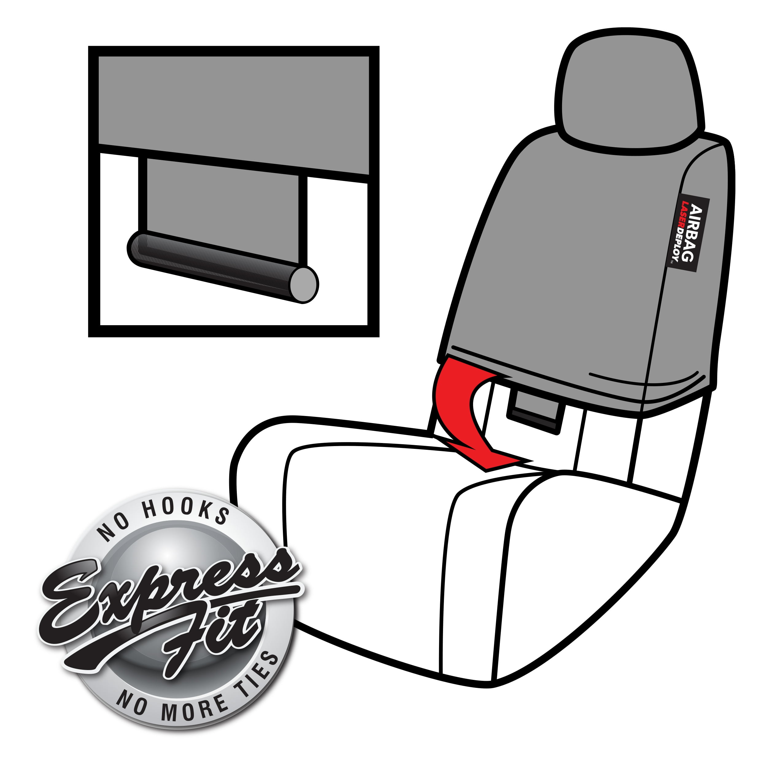 Dickies Aqua Block Seat Cover 