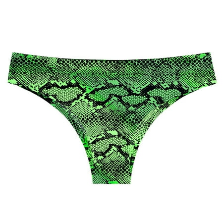 

Panties For Women Underwear Breathable Ice Silk Leopard Panties