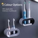 thumbnail image 3 of Pack Drainable Wall Mounted Electric Toothbrush Holder, Wall Mounted Electric Toothbrush Holder (Black + Gray), 3 of 4